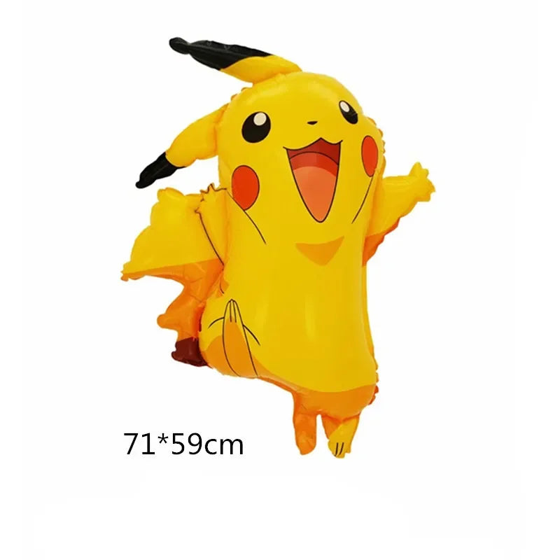 Pokemon Balloon Pikachu Theme Birthday Party Decorative Balloon Boy Girl Children Baby Shower Birthday Party Decoration 2024