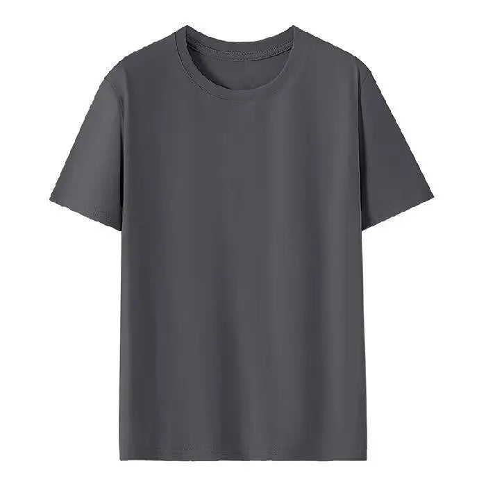 100%cotton Summer Tee T Shirt Women Kawaii T-Shirts Women 2025 Autumn Solid Simple Oversized Tshirt White Long Sleeve Tops