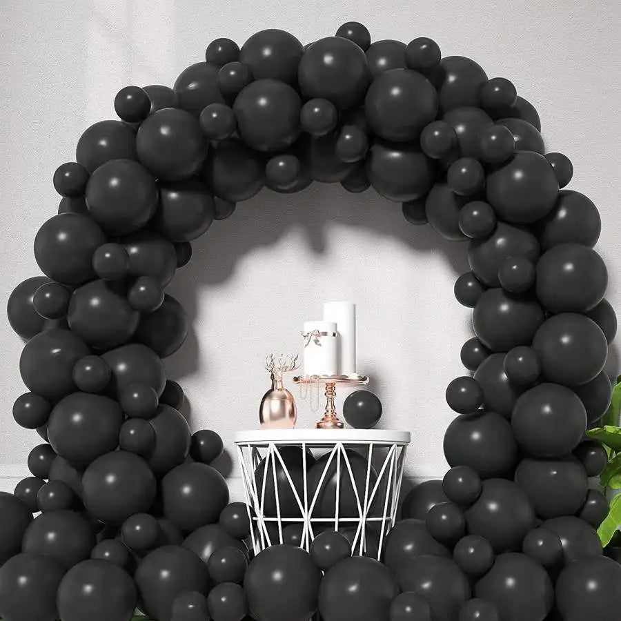 32pcs Balloon Set with Red and Black Balloons Colorful Confetti Balloons Wedding Valentine's Day Birthday Party Balloon New Year