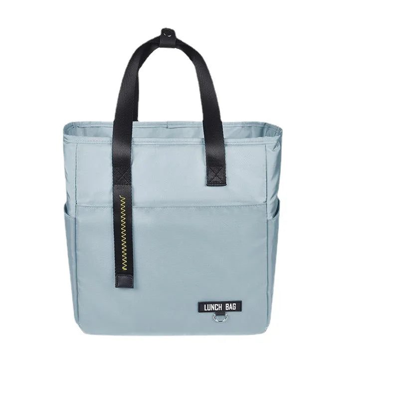 Insulated Bento Lunch Box Thermal Bag Large Capacity Food Zipper Storage Bags Container Cooler Travel Picnic Handbags