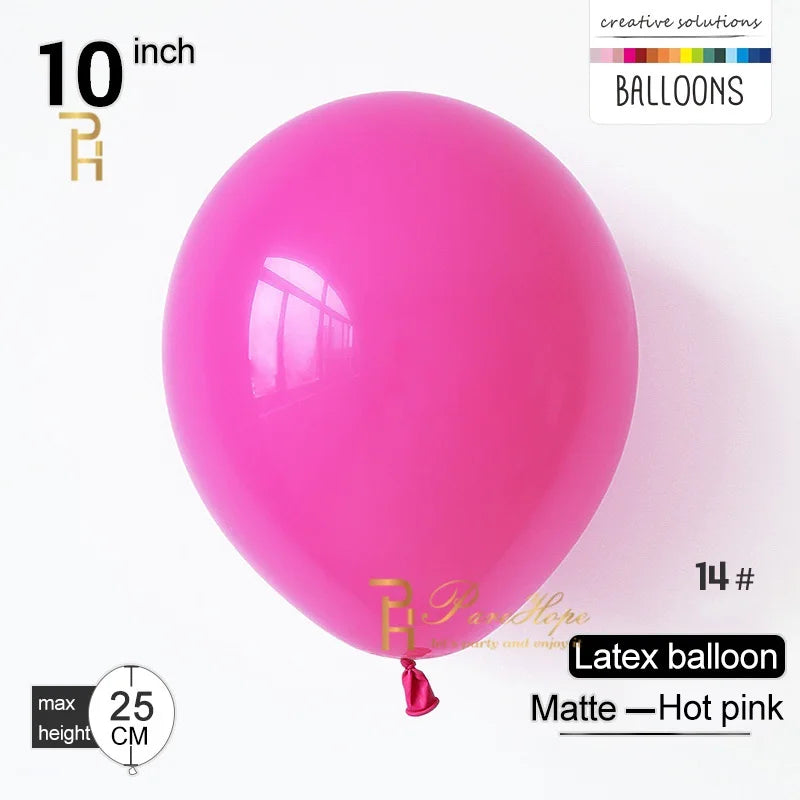 100pcs 12''/10''/5'' Macaroon Latex Balloons Wedding Party Balloon Birthday Adult Party Decorations Kids Toy Ballon Arch globo