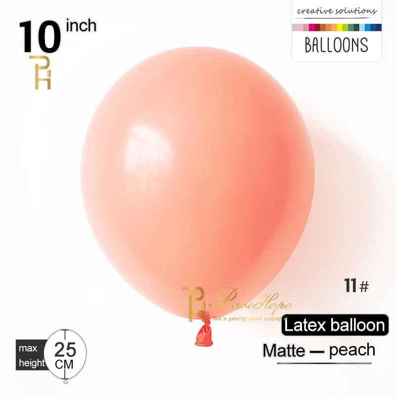 100pcs 12''/10''/5'' Macaroon Latex Balloons Wedding Party Balloon Birthday Adult Party Decorations Kids Toy Ballon Arch globo