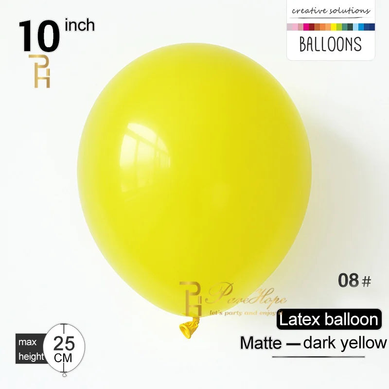 100pcs 12''/10''/5'' Macaroon Latex Balloons Wedding Party Balloon Birthday Adult Party Decorations Kids Toy Ballon Arch globo