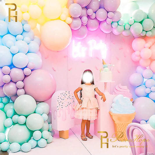 100pcs 12''/10''/5'' Macaroon Latex Balloons Wedding Party Balloon Birthday Adult Party Decorations Kids Toy Ballon Arch globo