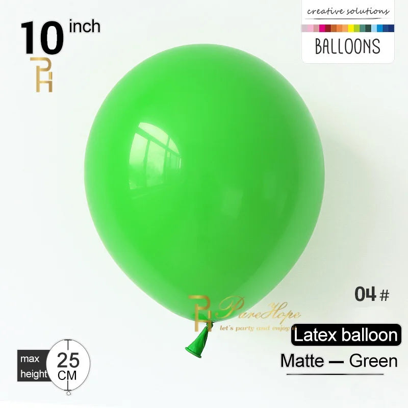 100pcs 12''/10''/5'' Macaroon Latex Balloons Wedding Party Balloon Birthday Adult Party Decorations Kids Toy Ballon Arch globo