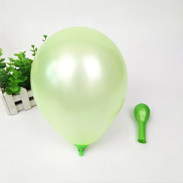 30pcs 5/10/12inch Pearl White Balloons Wedding Anniversary Valentine's Day Birthday Party Engagement Small Helium Balloon Decor