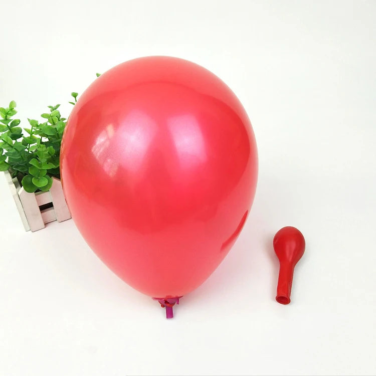 30pcs 5/10/12inch Pearl White Balloons Wedding Anniversary Valentine's Day Birthday Party Engagement Small Helium Balloon Decor