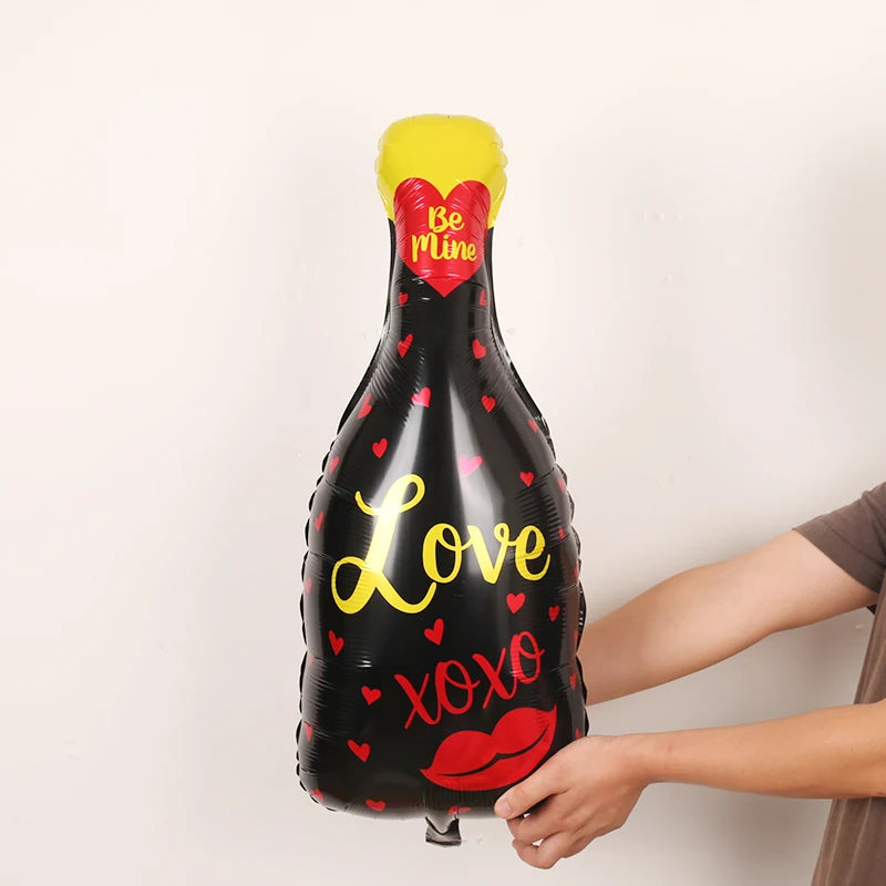 Big Helium Balloon Champagne Goblet Balloon Adult  Wedding Birthday Party Decorations interaction Ballons Event Party Supplies