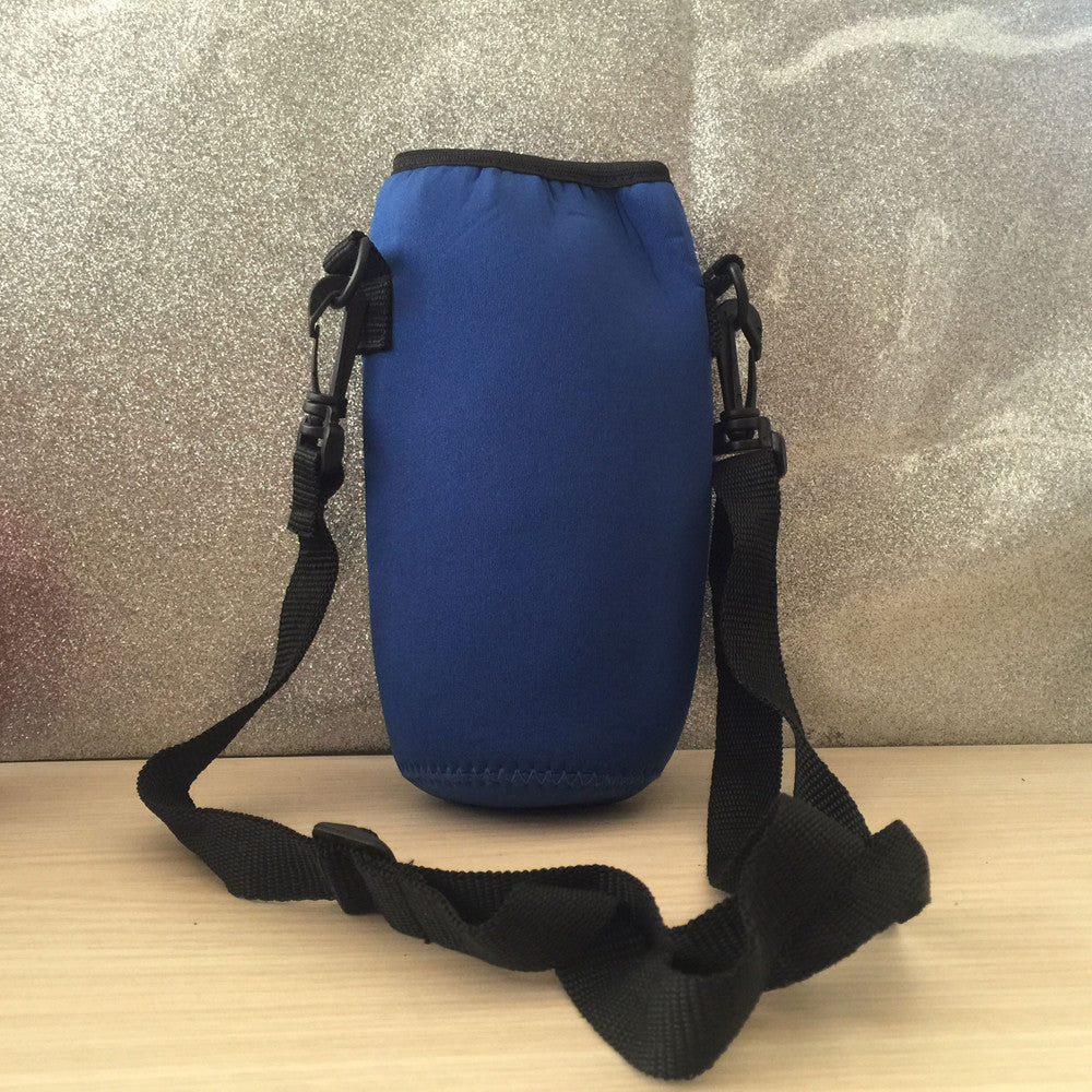 1000ml Water Bottle Carrier Insulated Cover Bag Holder Strap Pouch Outdoor Outdoor Sports Camping Hiking Water Bottle Thermos