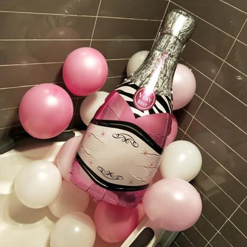 Big Helium Balloon Champagne Goblet Balloon Adult  Wedding Birthday Party Decorations interaction Ballons Event Party Supplies