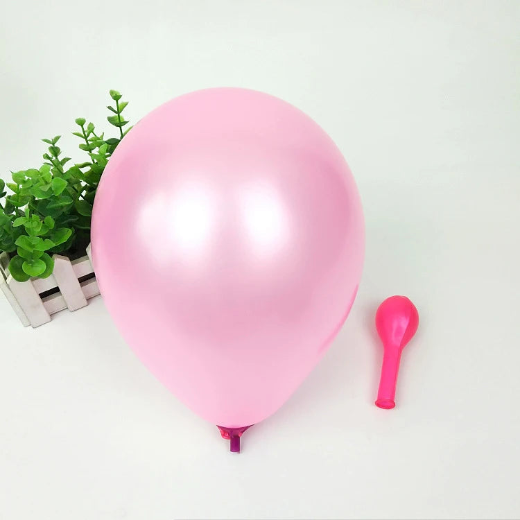 30pcs 5/10/12inch Pearl White Balloons Wedding Anniversary Valentine's Day Birthday Party Engagement Small Helium Balloon Decor