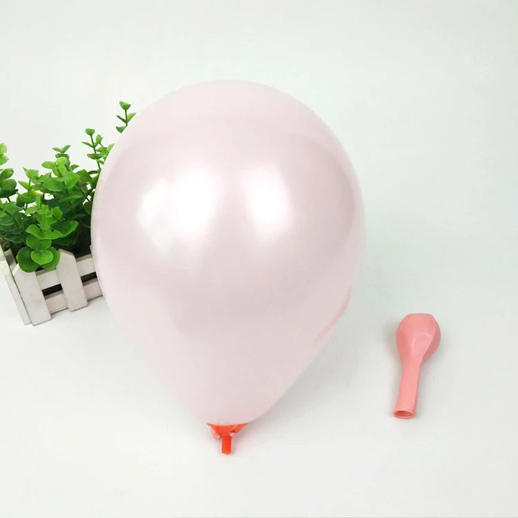 30pcs 5/10/12inch Pearl White Balloons Wedding Anniversary Valentine's Day Birthday Party Engagement Small Helium Balloon Decor