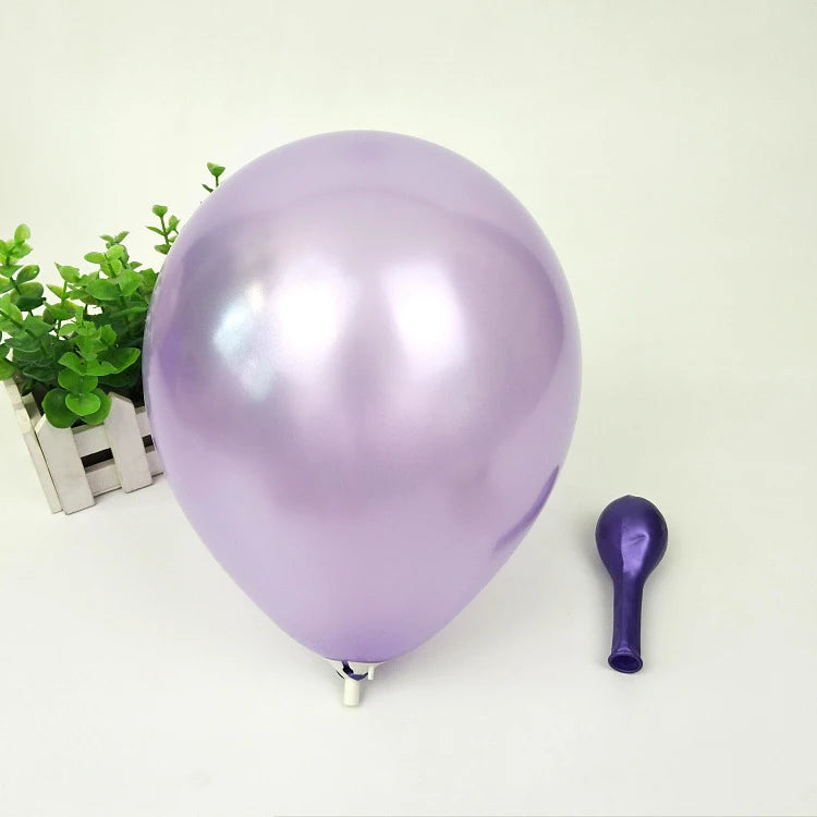 30pcs 5/10/12inch Pearl White Balloons Wedding Anniversary Valentine's Day Birthday Party Engagement Small Helium Balloon Decor
