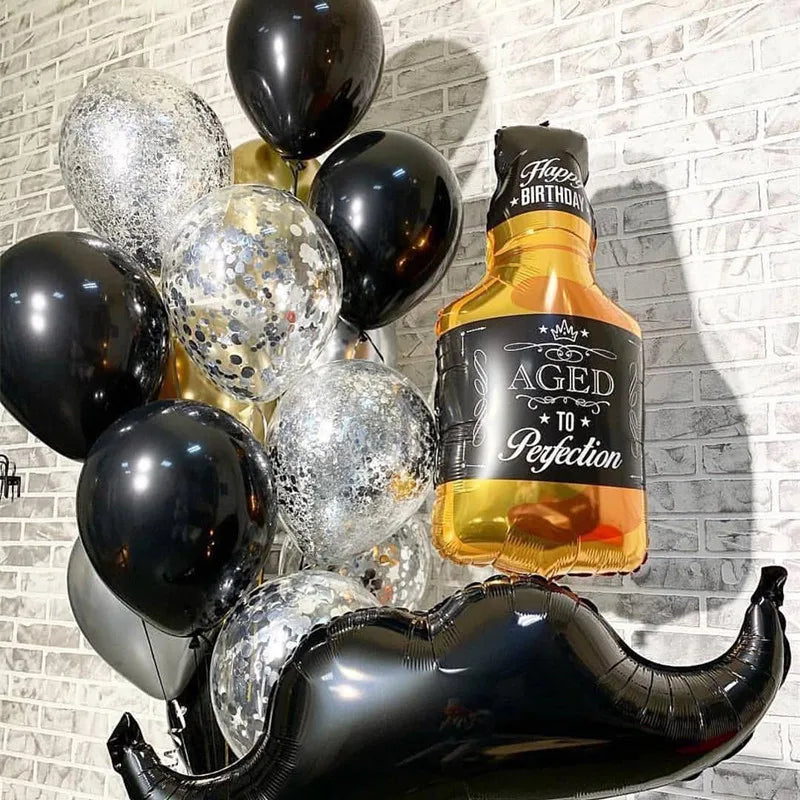 Big Helium Balloon Champagne Goblet Balloon Adult  Wedding Birthday Party Decorations interaction Ballons Event Party Supplies