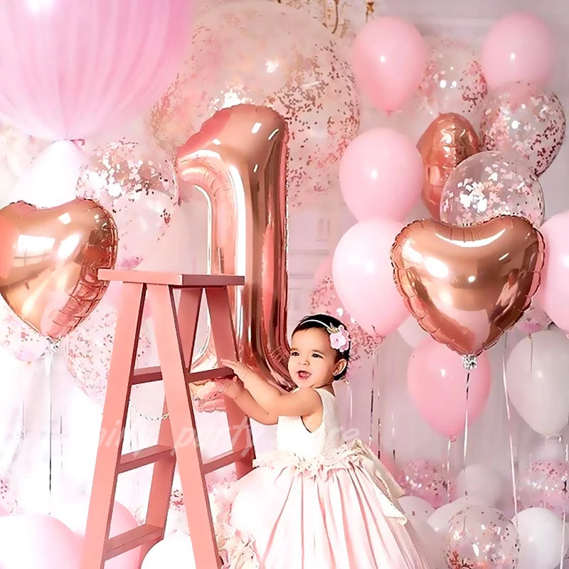 30pcs 5/10/12inch Pearl White Balloons Wedding Anniversary Valentine's Day Birthday Party Engagement Small Helium Balloon Decor