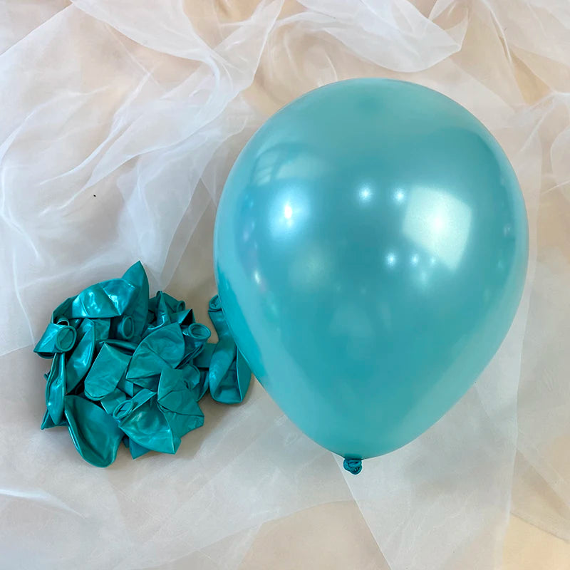 30pcs 5/10/12inch Pearl White Balloons Wedding Anniversary Valentine's Day Birthday Party Engagement Small Helium Balloon Decor