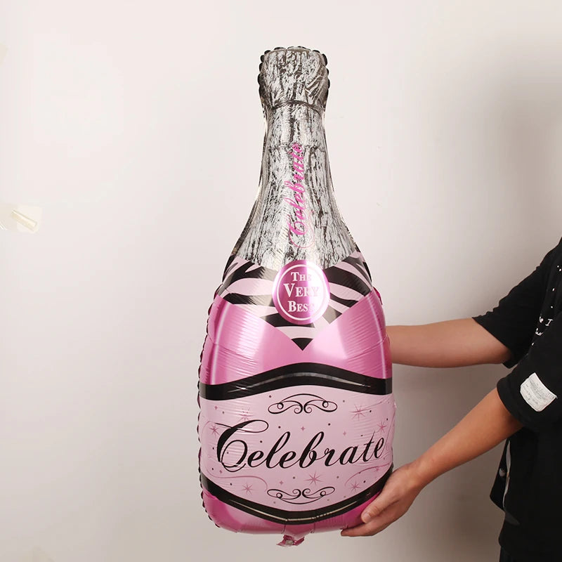 Big Helium Balloon Champagne Goblet Balloon Adult  Wedding Birthday Party Decorations interaction Ballons Event Party Supplies