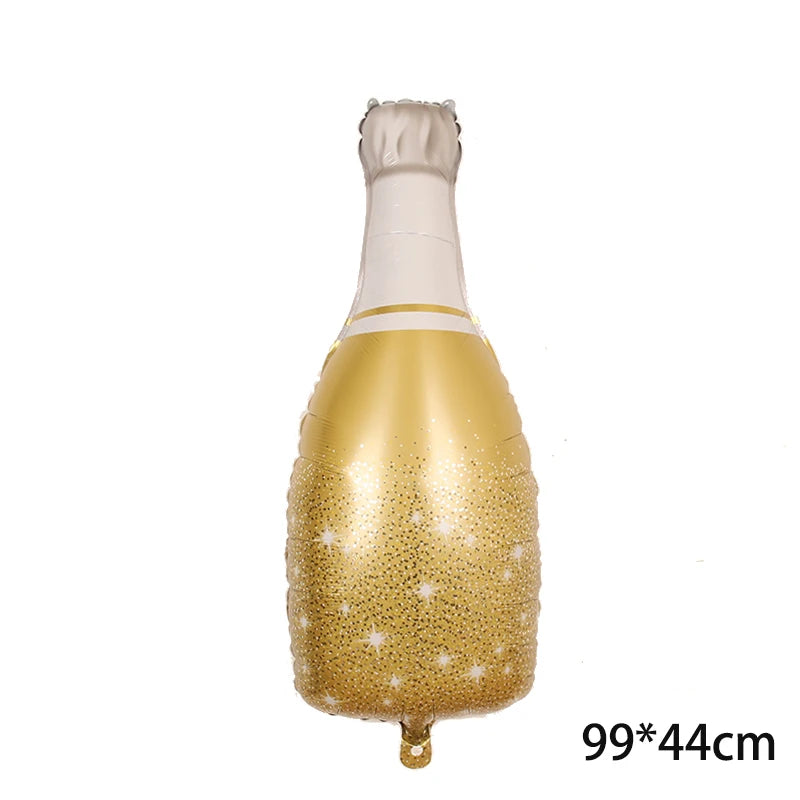Big Helium Balloon Champagne Goblet Balloon Adult  Wedding Birthday Party Decorations interaction Ballons Event Party Supplies