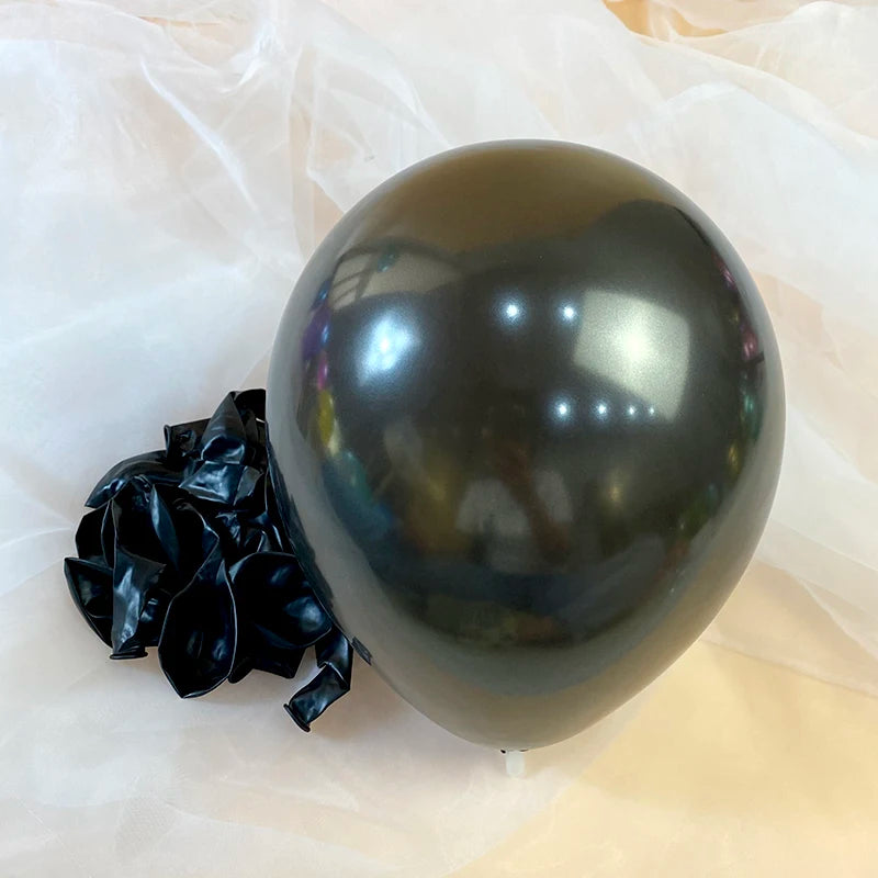 30pcs 5/10/12inch Pearl White Balloons Wedding Anniversary Valentine's Day Birthday Party Engagement Small Helium Balloon Decor