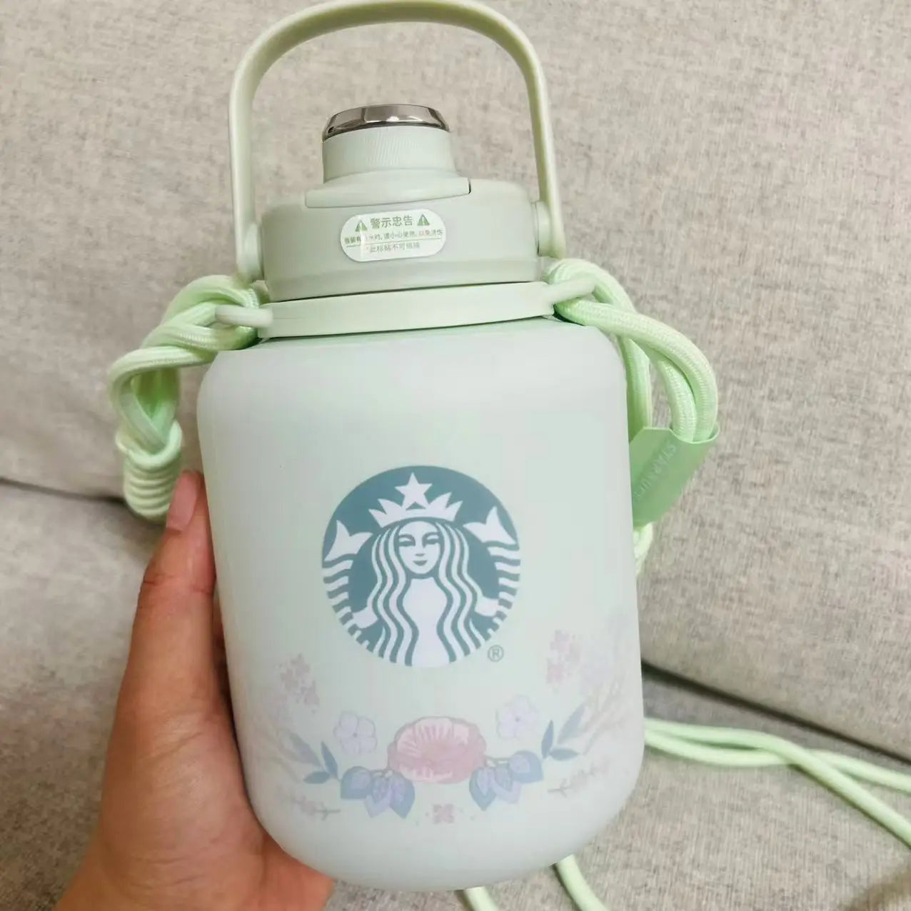 860ml Large Belly Cup Silicone Protective Cover Thermal Insulation Anti-fall Wear-resistant Non-slip Transparent Fu...