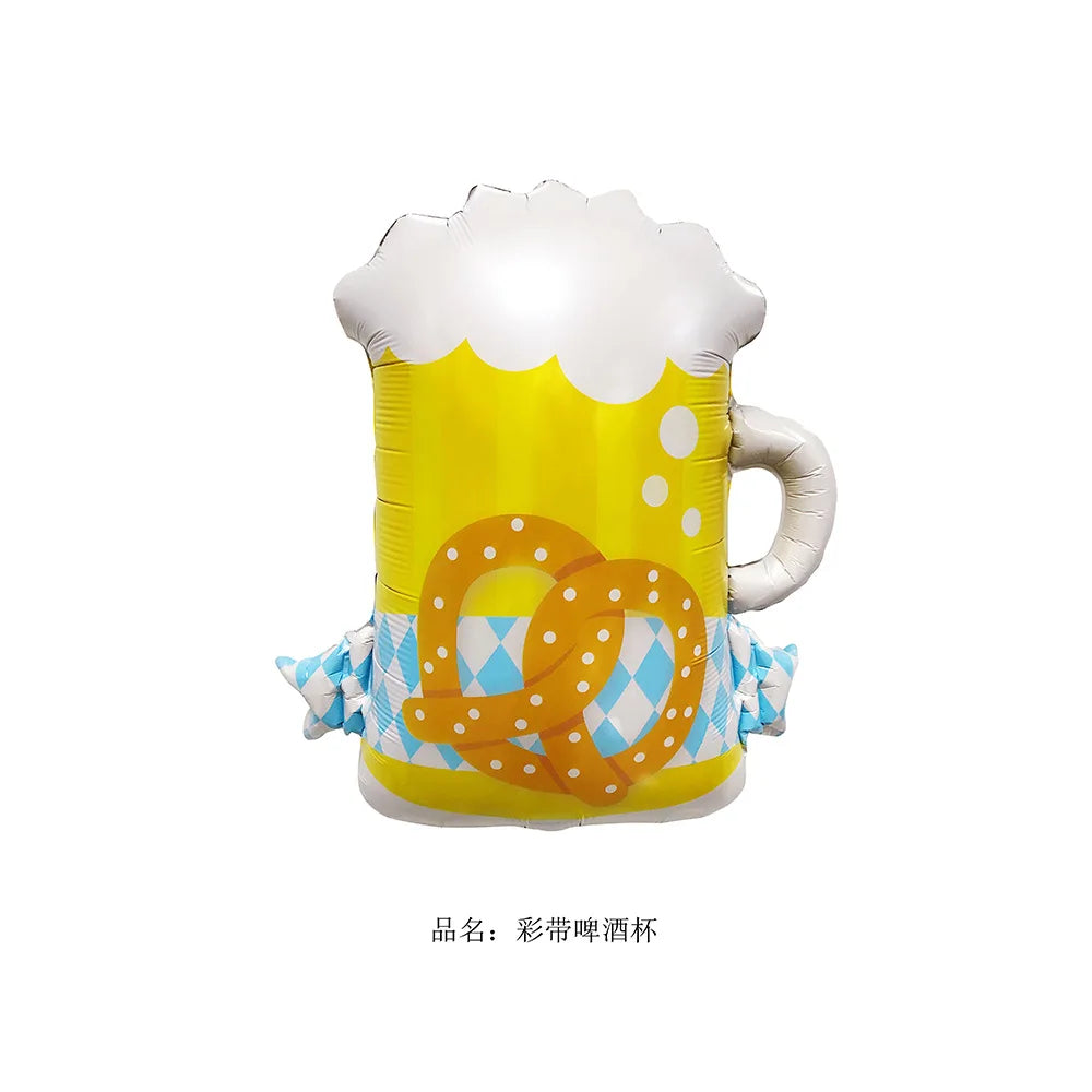 Balloon Champagne Whiskey Bottle Shape Aluminum Film Balloon For Birthday Party Bar Wedding Birthday Party Decoration