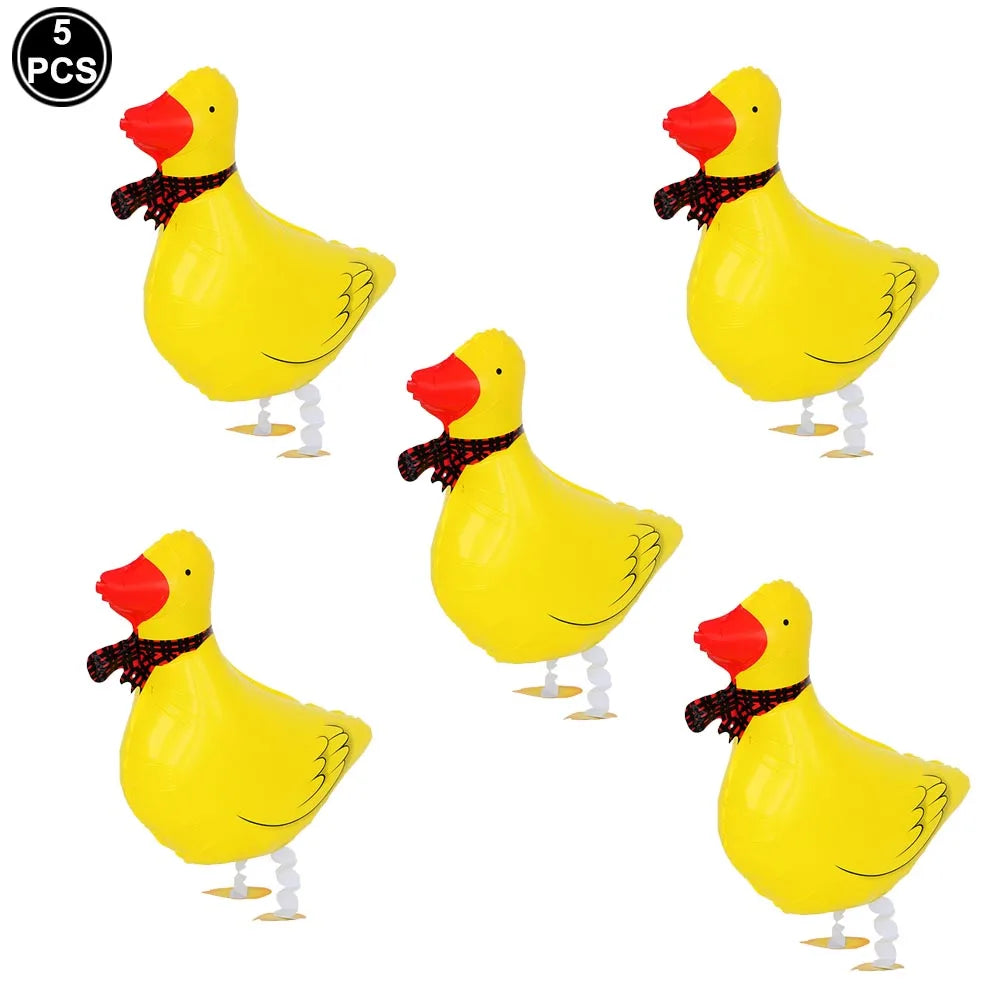 Farm Animals Pig Balloons Animals Birthday Cow Chick Party Ballons Mini Animal Inflatable Favors Baby Shower Girls Party Decor