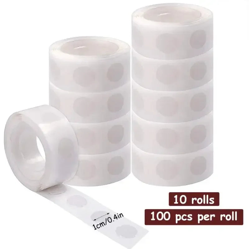 Balloon Glue Dot Adhesive Point Tape Double Sided Clear Sticky Glue Sticker Balloons Stand Arch attach balloon to ceiling or wal