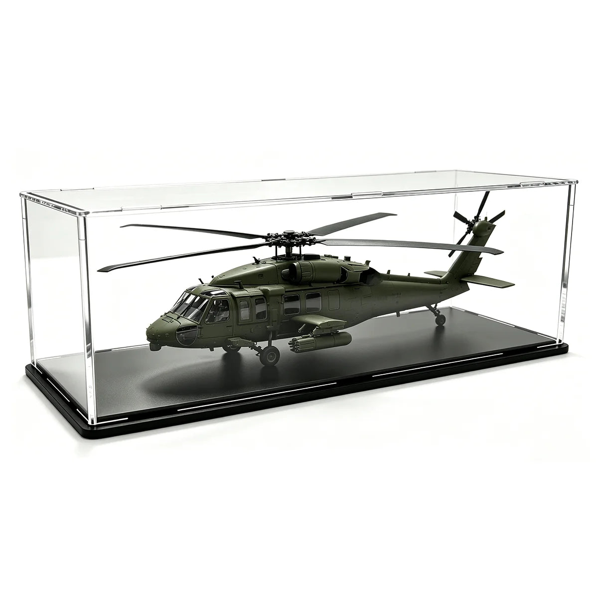 1:14 Acrylic Display Case, Tool-Free, Easy Disassembly, Showcase for Lego Race Car Models & Figures