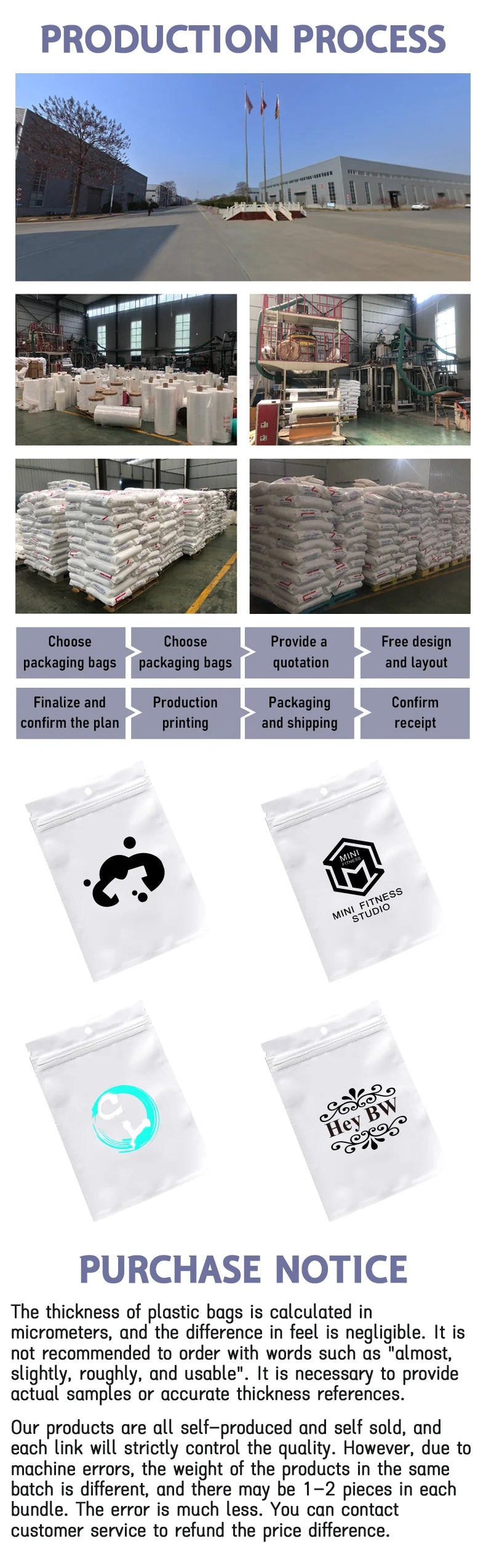 100 aircraft holes white pearlescent film yin and yang bone bag ziplock bag jewelry plastic packaging bag printing logo