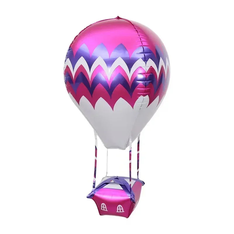 Cartoon 4D Aluminum Balloons Gold Silver Chrome Animal Ballon Children's Day Decorations Birthday Party Supplies Kids Toy Globos