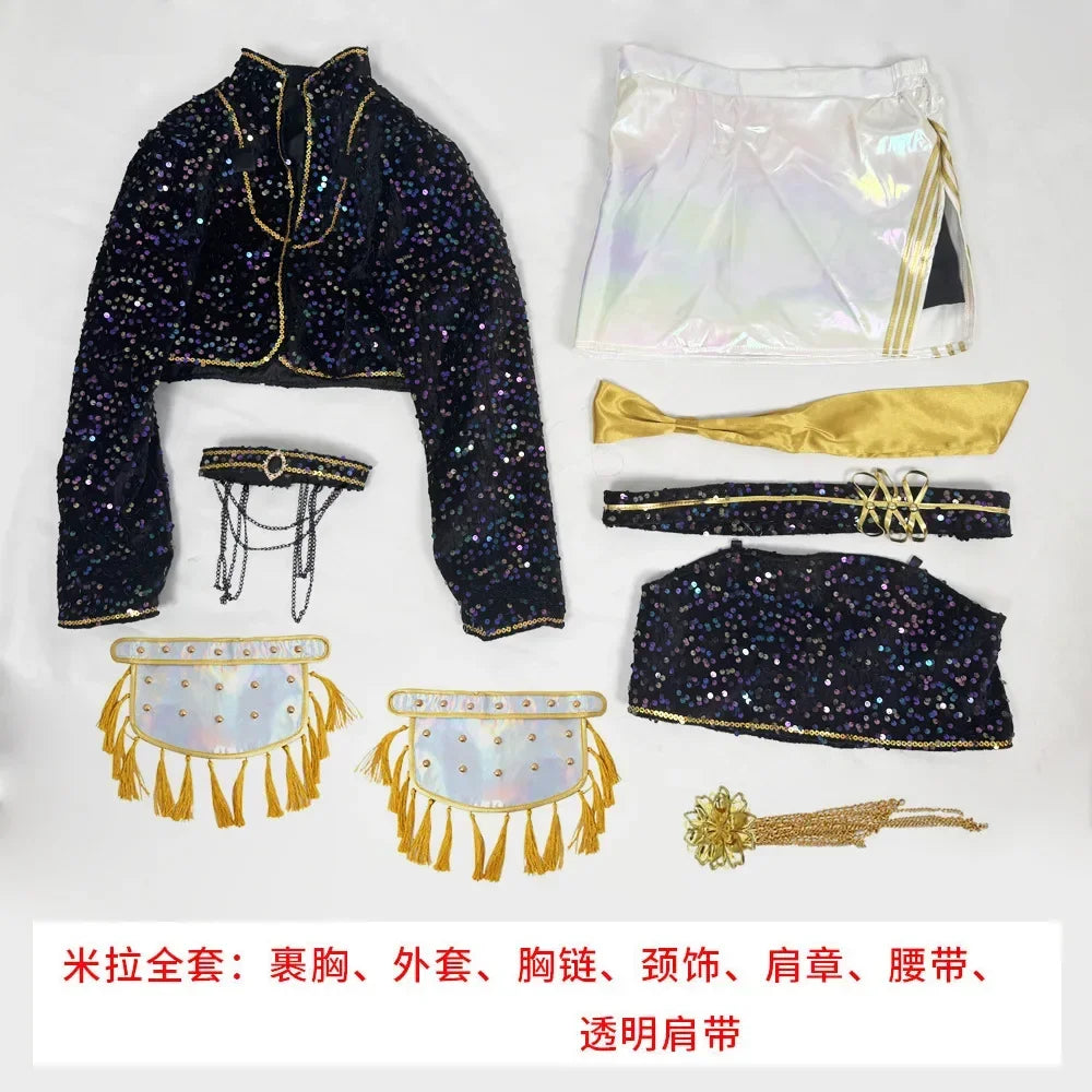 Easter For Teen Dress Roleplay Glitter Costume Cosplay Shiny  Disguise for Women Suit Outfits Halloween Xmas Carnival Party Suit