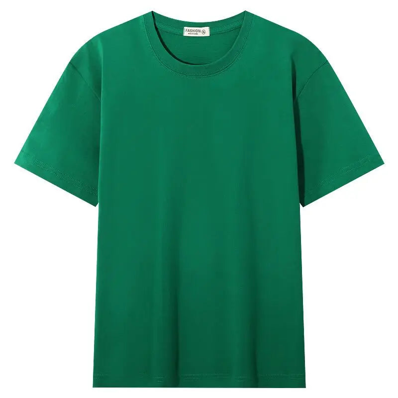 100%cotton Summer Tee T Shirt Women Kawaii T-Shirts Women 2025 Autumn Solid Simple Oversized Tshirt White Long Sleeve Tops