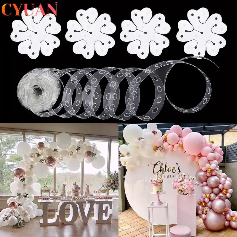 Balloon Arch Decoration Balloon Chain Wedding Balloon Garland Birthday Baby Shower Background Decoration Balloon