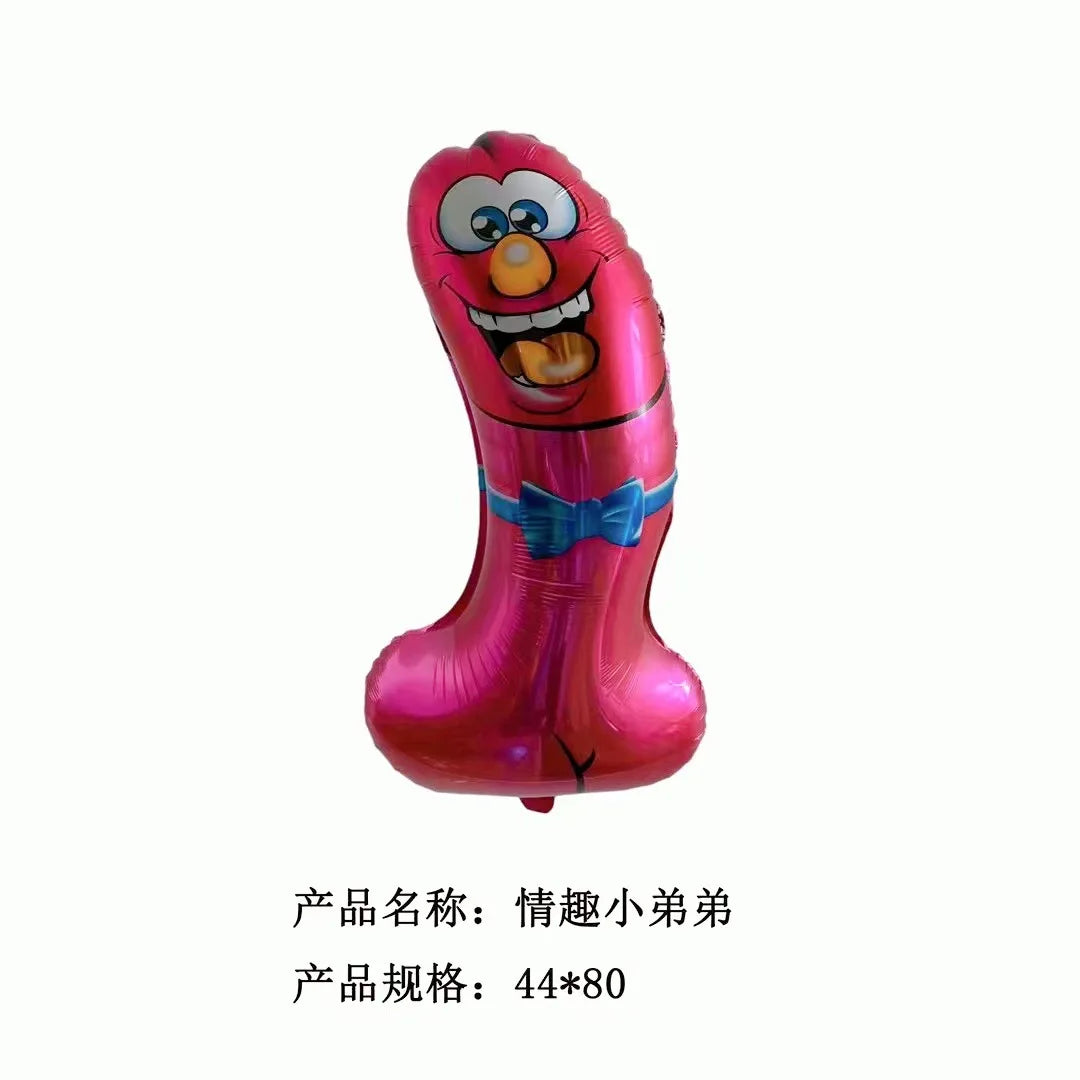 Huge Penis Shape Foil Balloon Bachelorette Party Decoration Bride To Be Globos Wedding Hen Night Adult Party Ballon Supplies