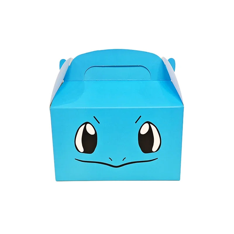 Pokemon Packing Bag Birthday Theme Gift Bag Pikachu Party Candy Snack Gift Bag Charmander Squirtle Children's Toy Gift