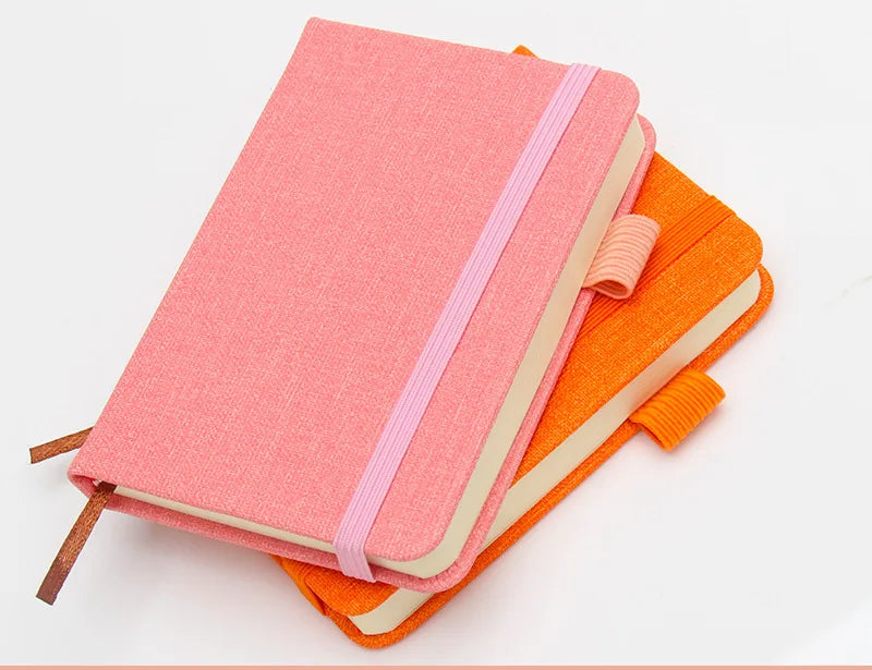 New A7 Mini Notebook Portable Pocket Blank Page Notepad Memo Diary Planner Agenda Note Book Office School Stationery Wholesale