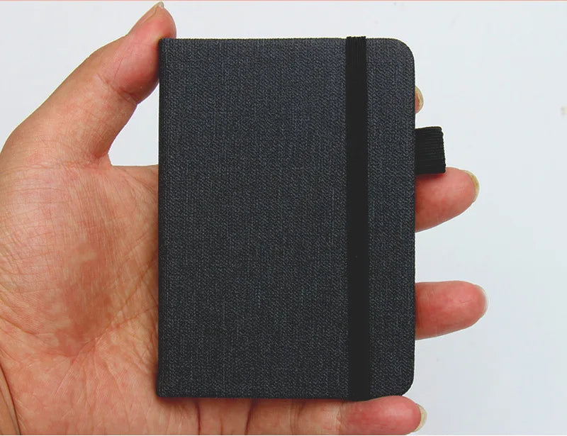 New A7 Mini Notebook Portable Pocket Blank Page Notepad Memo Diary Planner Agenda Note Book Office School Stationery Wholesale