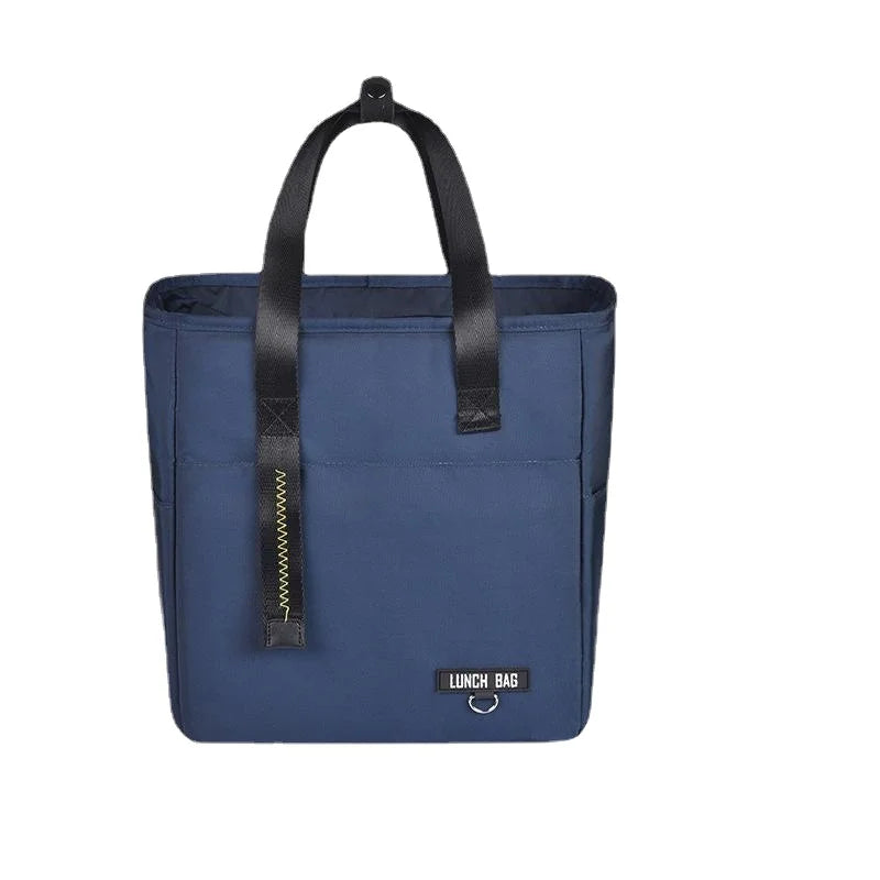 Insulated Bento Lunch Box Thermal Bag Large Capacity Food Zipper Storage Bags Container Cooler Travel Picnic Handbags