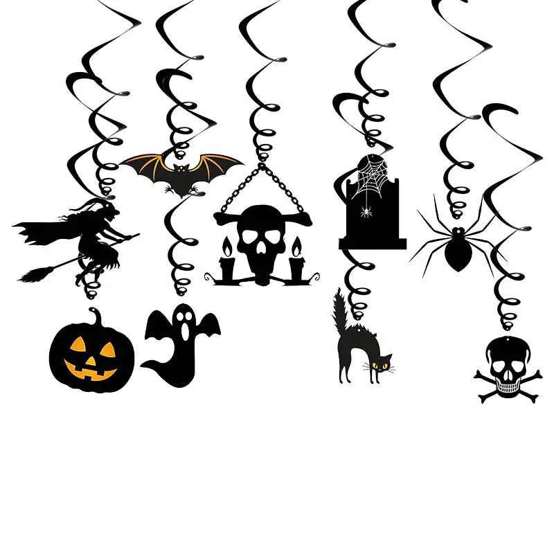 Halloween Party Decor Standing Ghost Balloon Standing pumpkin Balloon Horror Party Decoration Halloween Decors Home Supplies