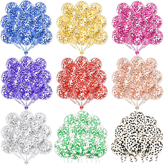 20PCS Gold glitter and red glitter Balloons Gender Reveal Wedding Valentine's Day Baby Shower Birthday Globos Party Decorations