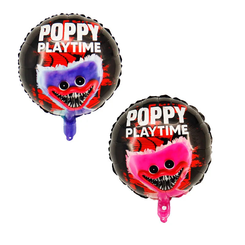 Poppys Playtime Anime Balloons New Kids Birthday Number 1-10 Ballons Baby Shower Gender Reveal Party Decoration Children Gift