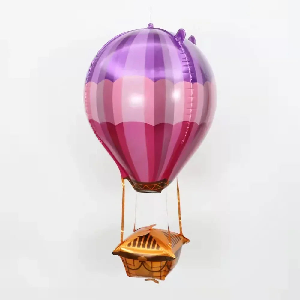 Cartoon 4D Aluminum Balloons Gold Silver Chrome Animal Ballon Children's Day Decorations Birthday Party Supplies Kids Toy Globos