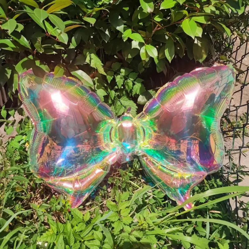 Large Butterfly Aluminum Foil Balloons Butterfly Helium Air Globos Baby Showers Kids Toy Photo Props Birthday Party Decorations