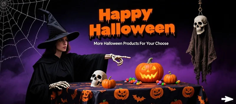 Halloween Decorations Home Decor Skeleton Head Outdoor Scary Props Realistic Skull Hands Yard Prank Festivals Party Supplies