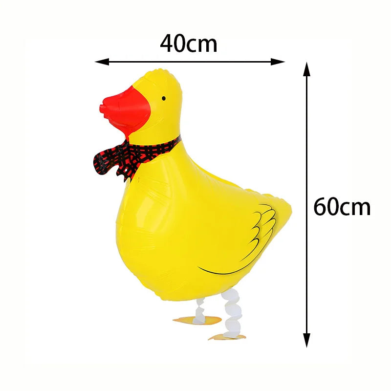 Farm Animals Pig Balloons Animals Birthday Cow Chick Party Ballons Mini Animal Inflatable Favors Baby Shower Girls Party Decor