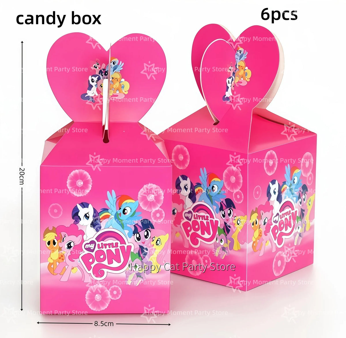 Pink Pony Birthday party Decoration set Tableware Tablecloth Plate Cup Gift Bags Napkin Baby Shower Pony Party Favors Supplies