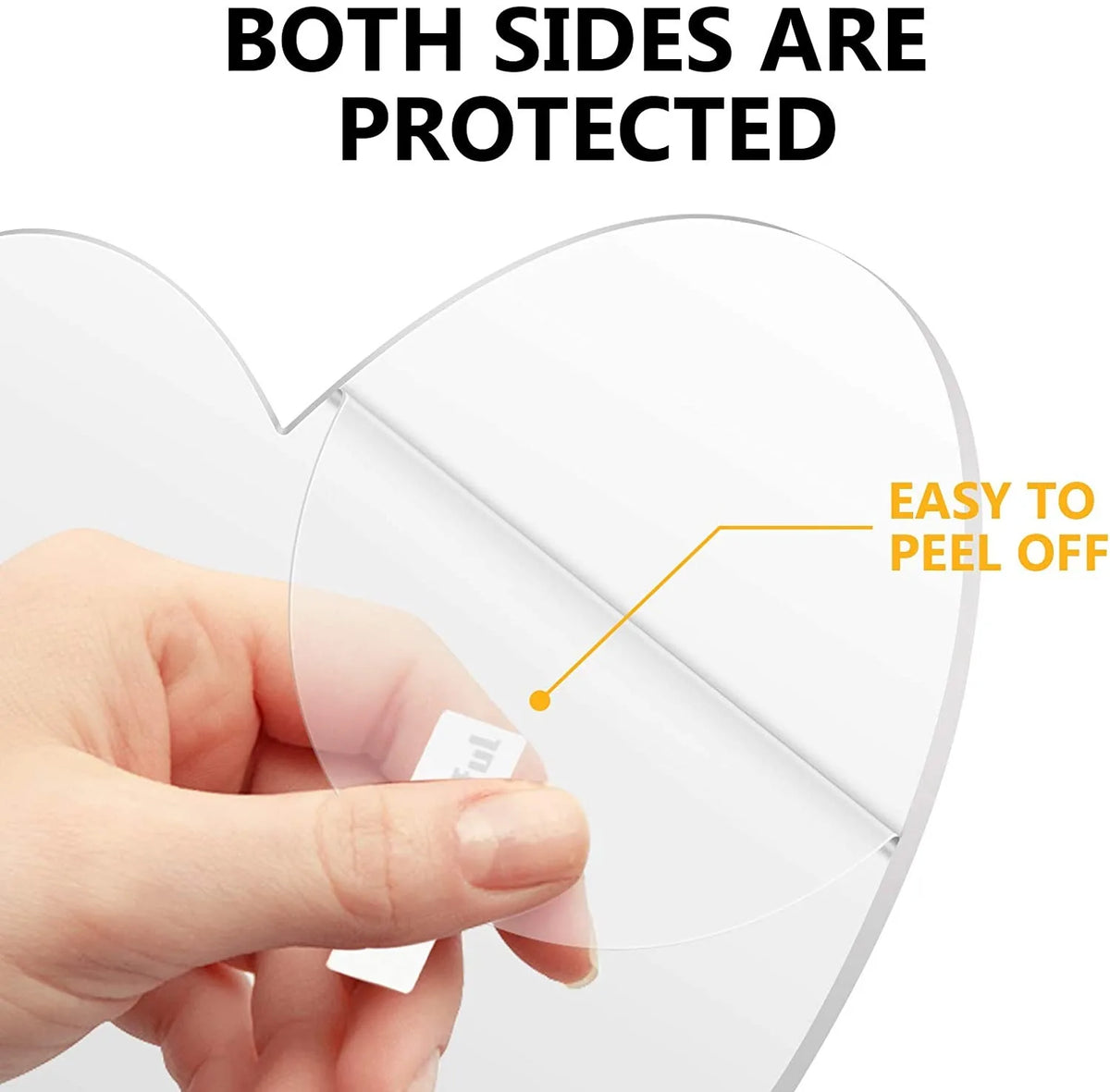 10 Shape Acrylic Sheet Cast Round Square Heart Clear Board for LED Light Base,Crafts,Sign DIY Display Projects,Laser Engraving