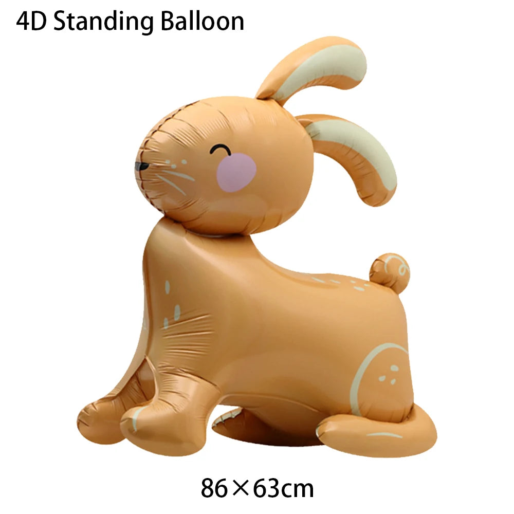 Farm Animals Pig Balloons Animals Birthday Cow Chick Party Ballons Mini Animal Inflatable Favors Baby Shower Girls Party Decor