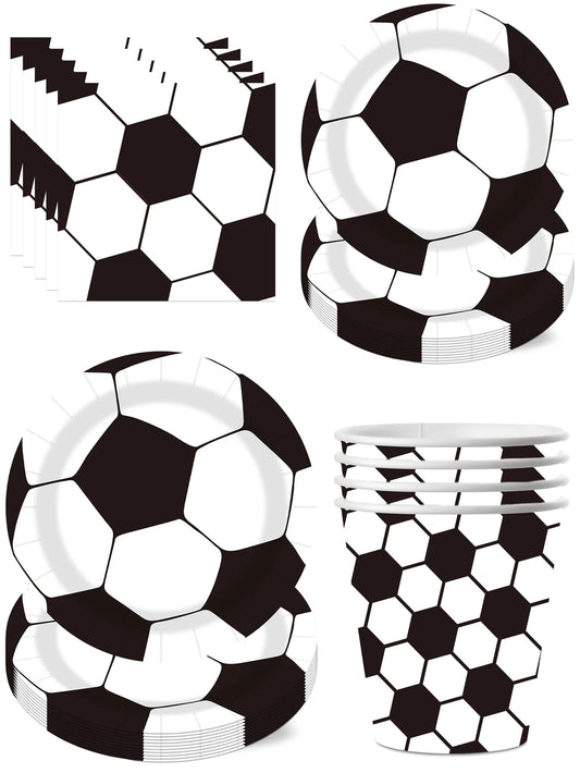 Football themed party, dinner plate, tissue cup, holiday celebration, camping festival celebration, birthday party