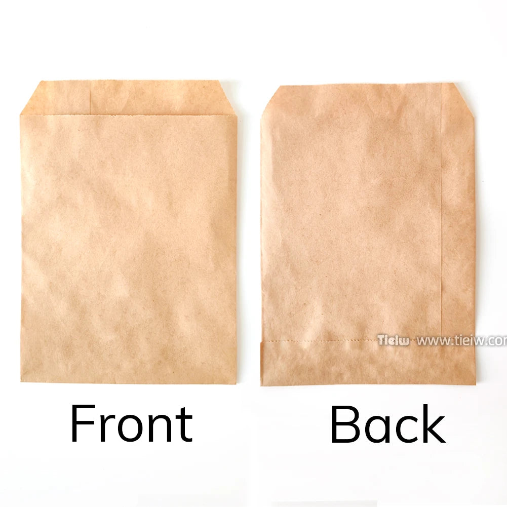50PCS Personalized Wedding Favor Bags Custom Name Date Lottery Game Kraft Paper Perfect for Weddings Engagements Bridal Showers